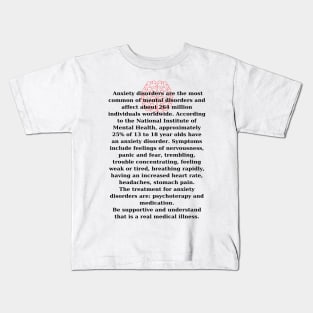 Anxiety Awareness Kids T-Shirt